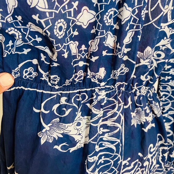 Larsen Gray Bohemian Tunic Top - Picture 5 of 9